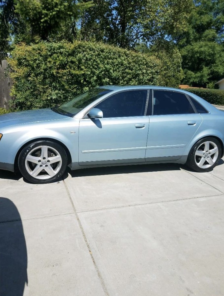 Customer car waiting in a Chattanooga driveway before a service visit